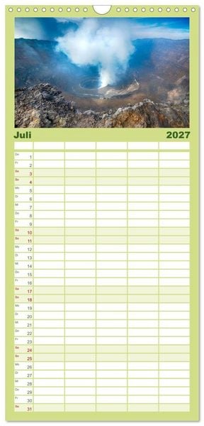 Produktbild: Familienplaner 2027 - KONGO - das dunkle Herz Afrikas mit 5 Spalten (Wandkalender, 21 x 45 cm) CALVENDO