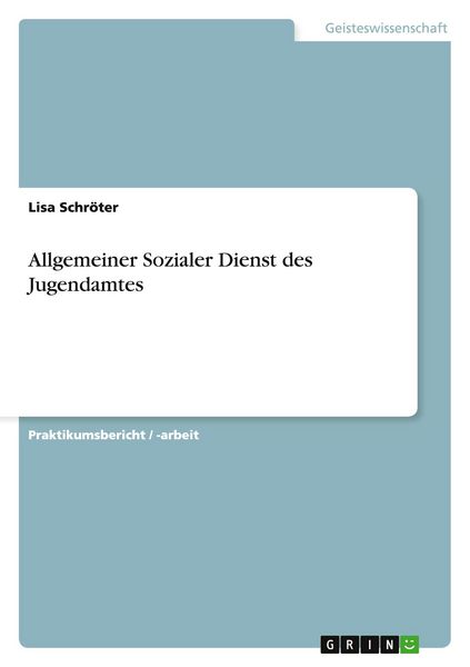 Produktbild: Allgemeiner Sozialer Dienst des Jugendamtes