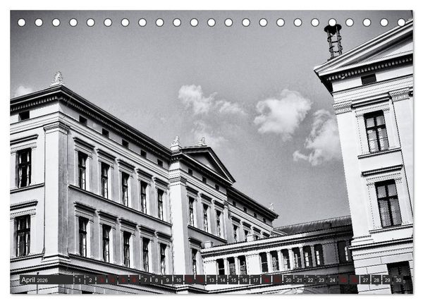 Produktbild: Ein Blick auf Schwerin (Tischkalender 2026 DIN A5 quer), CALVENDO Monatskalender