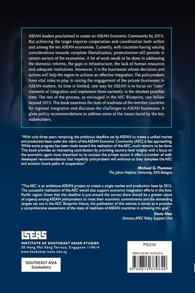 Produktbild: Achieving the ASEAN Economic Community 2015