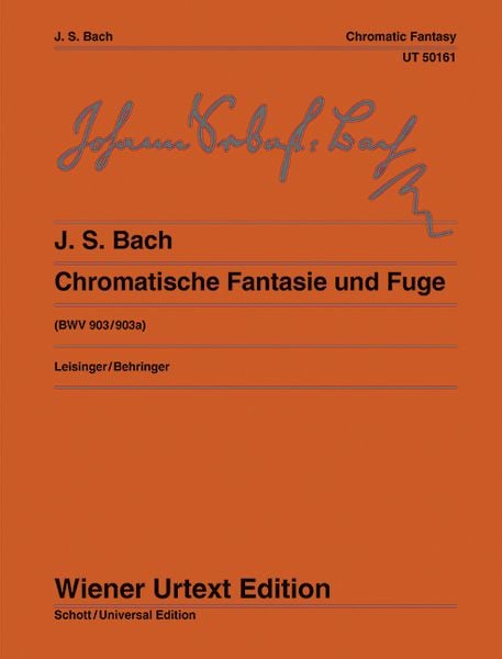 Produktbild: Bach, J: Chromatische Fantasie und Fuge