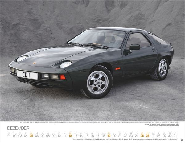 Produktbild: Legend&auml;re Autos Posterkalender 2027