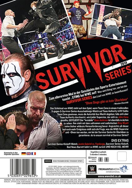 Produktbild: Survivor Series 2014