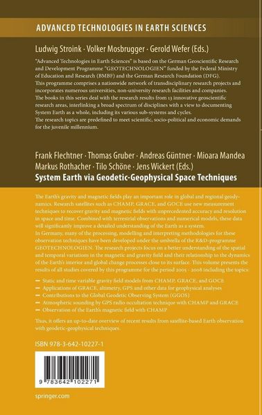 Produktbild: System Earth via Geodetic-Geophysical Space Techniques