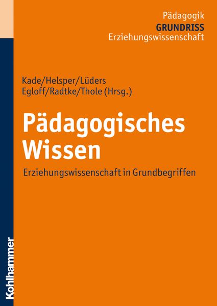 Produktbild: P&auml;dagogisches Wissen