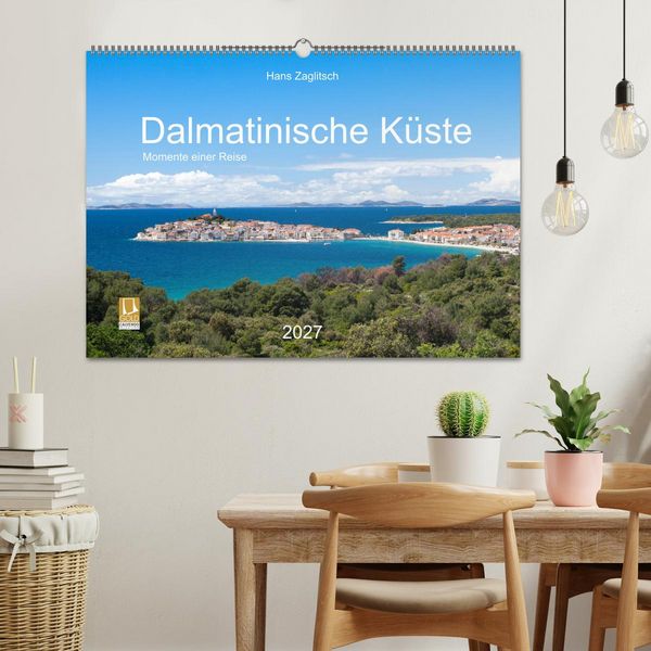 Produktbild: Dalamtinische K&uuml;ste - Momente einer Reise (Wandkalender 2027 DIN A2 quer), CALVENDO Monatskalender