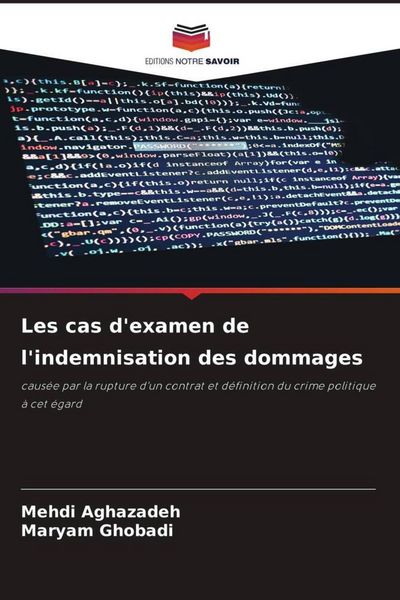 Produktbild: Les cas d'examen de l'indemnisation des dommages