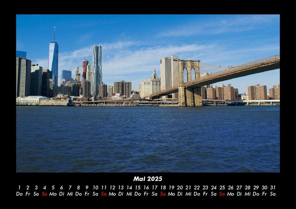 Produktbild: New York 2025 Fotokalender DIN A3