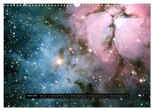 Produktbild: Planetarischer Nebel (Wandkalender 2026 DIN A3 quer), CALVENDO Monatskalender