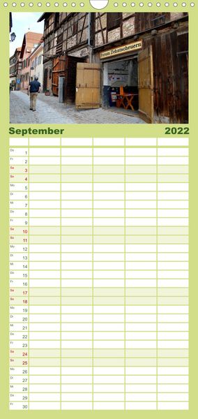 Produktbild: Familienplaner Malerisches Murgtal (Wandkalender 2022 , 21 cm x 45 cm, hoch)