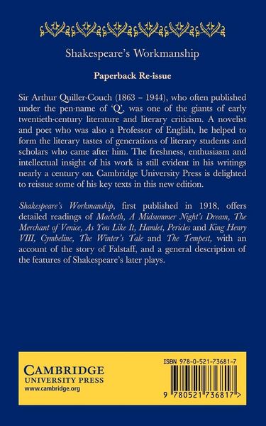 Produktbild: Shakespeare's Workmanship