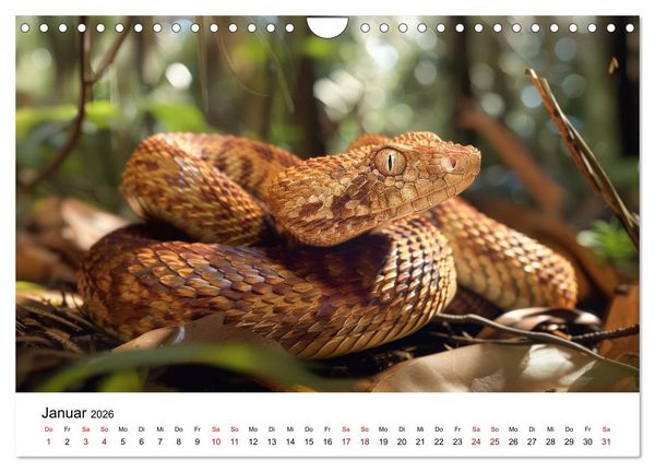Produktbild: Wildes Down Under: Tiere des Australischen Kontinents (Wandkalender 2026 DIN A4 quer), CALVENDO Monatskalender