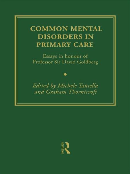 Produktbild: Common Mental Disorders in Primary Care