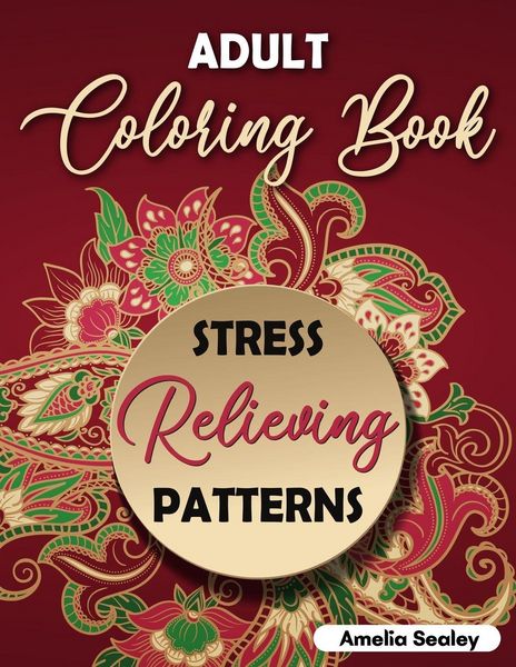 Produktbild: Amazing Patterns Adult Coloring Book