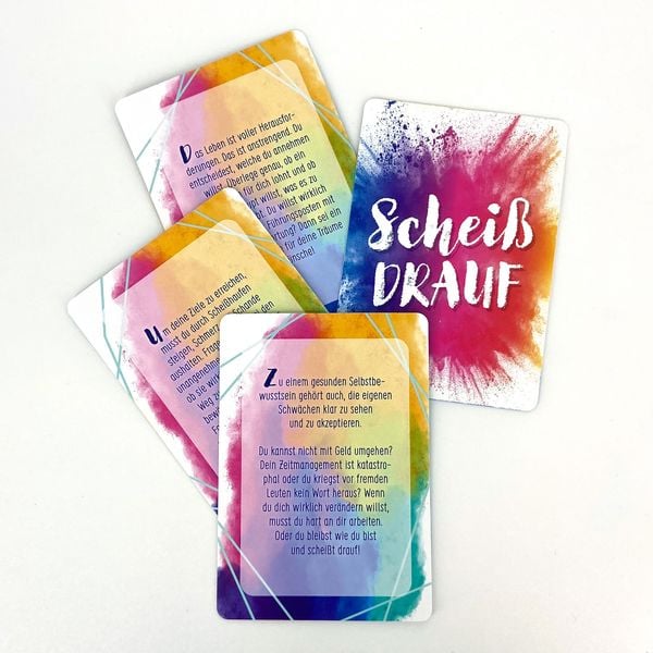 Produktbild: Schei&szlig; drauf &ndash; 55 Impulse f&uuml;r mehr Power und Selbstbestimmtheit