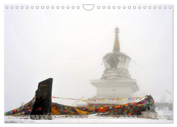 Produktbild: Stupas &ndash; Buddhistische Sakralbauten 2026 (Wandkalender 2026 DIN A4 quer), CALVENDO Monatskalender