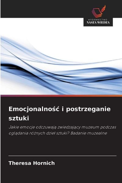 Produktbild: Emocjonalnośc i postrzeganie sztuki