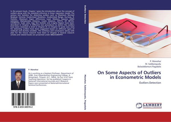 Produktbild: On Some Aspects of Outliers in Econometric Models
