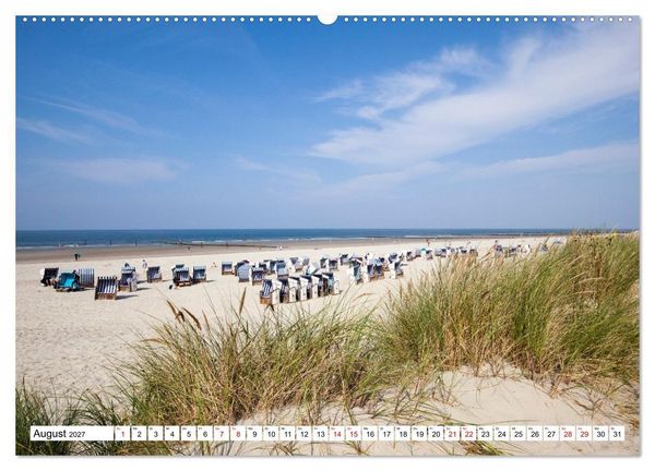 Produktbild: Norderney - Momente einer Reise (Wandkalender 2027 DIN A2 quer), CALVENDO Monatskalender