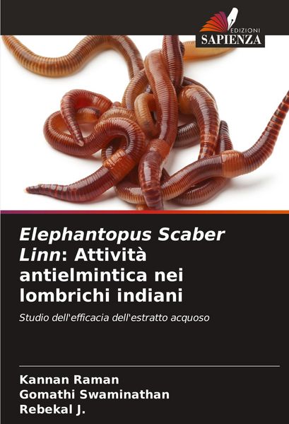 Produktbild: Elephantopus Scaber Linn: Attivit&agrave; antielmintica nei lombrichi indiani