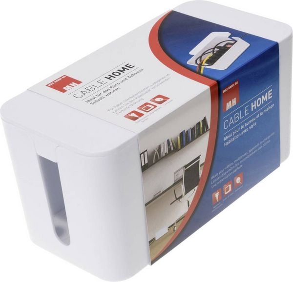 Max Hauri Kabel-Box Weiß (L x B x H) 235 x 115 x 120mm 1 St. 126731