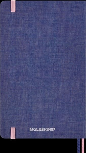 Produktbild: Moleskine Sakura 18 Monate Wochen Notizkalender 2025/2026, L/A5, 1 Wo = 1 Seite , rechts linierte Seite, fester Einband, liniert