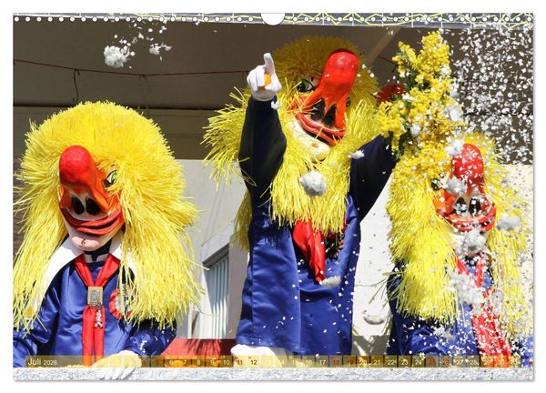 Produktbild: Basels Fasnacht (Wandkalender 2026 DIN A3 quer), CALVENDO Monatskalender