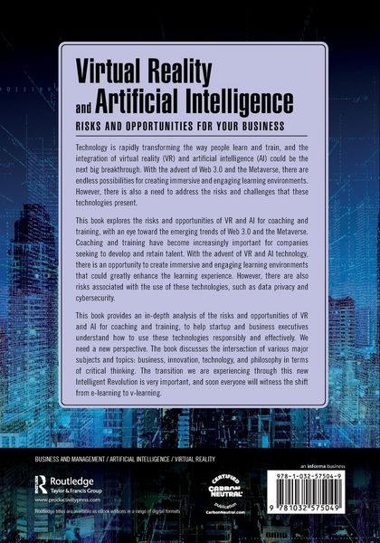 Produktbild: Virtual Reality and Artificial Intelligence