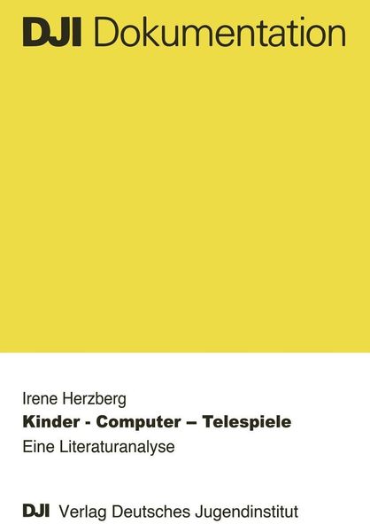 Produktbild: Herzberg, I: Kinder - Computer - Telespiele