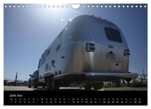 Produktbild: Airstream (Wandkalender 2026 DIN A4 quer), CALVENDO Monatskalender