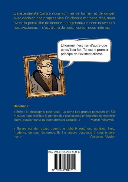 Produktbild: Sartre en 60 minutes