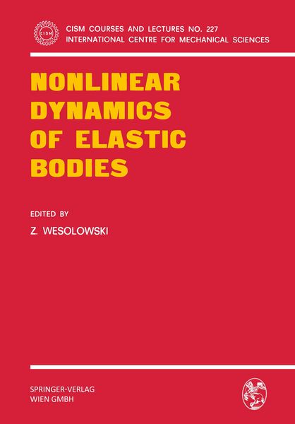 Produktbild: Nonlinear Dynamics of Elastic Bodies