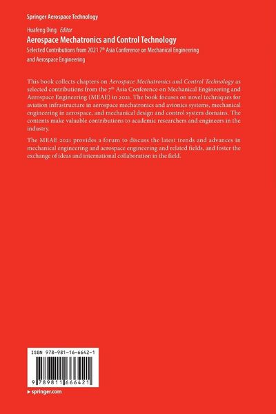 Produktbild: Aerospace Mechatronics and Control Technology