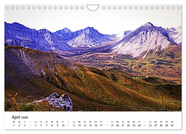 Produktbild: Kanadische Landschaften 2026 (Wandkalender 2026 DIN A4 quer), CALVENDO Monatskalender