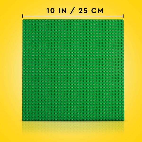 LEGO Classic 11023 Grüne Bauplatte, Grundplatte für LEGO Sets, 32x32