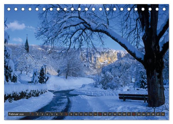 Produktbild: Gro&szlig;e Landschaft Obere Donau (Tischkalender 2026 DIN A5 quer), CALVENDO Monatskalender