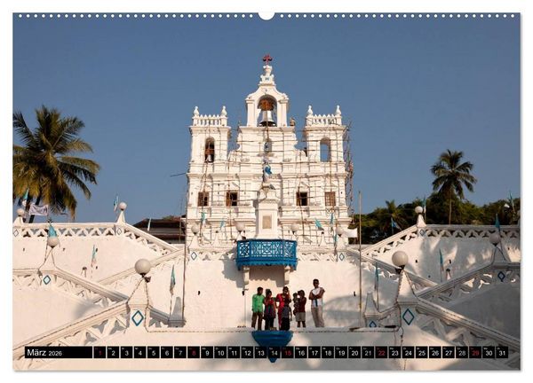 Produktbild: Indien - Goa (Wandkalender 2026 DIN A2 quer), CALVENDO Monatskalender