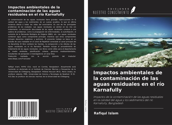 Produktbild: Impactos ambientales de la contaminaci&oacute;n de las aguas residuales en el r&iacute;o Karnafully