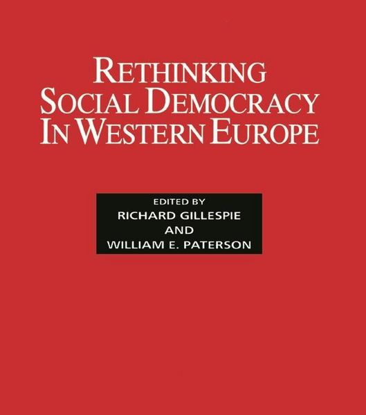 Produktbild: Rethinking Social Democracy in Western Europe