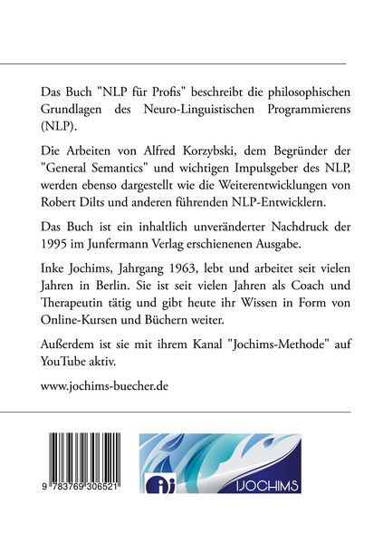 Produktbild: NLP f&uuml;r Profis