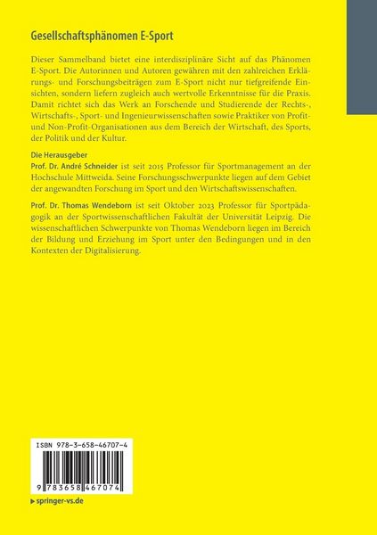 Produktbild: Gesellschaftsph&auml;nomen E-Sport