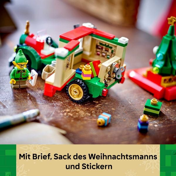 Produktbild: LEGO 40746 Lieferwagen des Weihnachtsmanns, Bauset f&uuml;r Kinder ab 8 Jahre