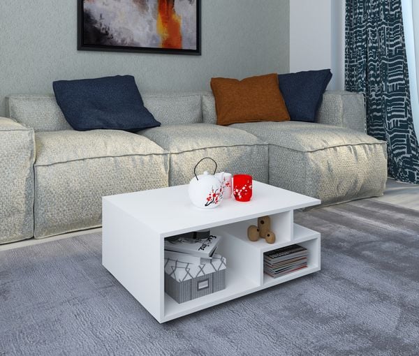 Produktbild: Holz Sofatisch Couchtisch Wohnzimmertisch Sulas