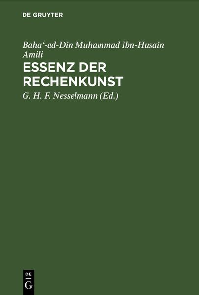 Produktbild: Essenz der Rechenkunst