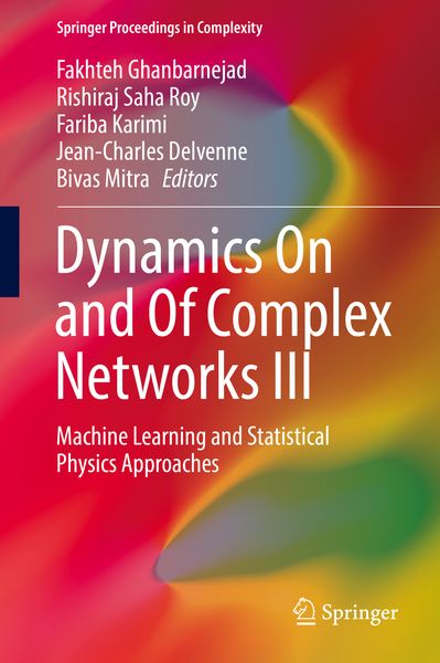 Produktbild: Dynamics On and Of Complex Networks III
