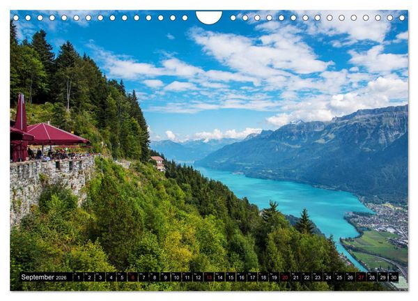 Produktbild: Schweizer Sch&ouml;nheiten (Wandkalender 2026 DIN A4 quer), CALVENDO Monatskalender
