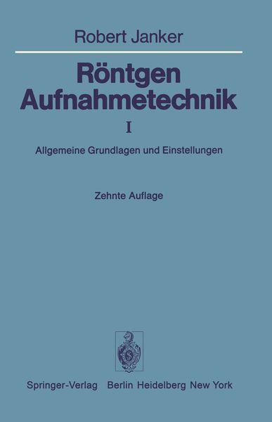 Produktbild: R&ouml;ntgen-Aufnahmetechnik