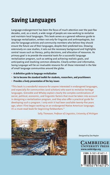 Produktbild: Saving Languages