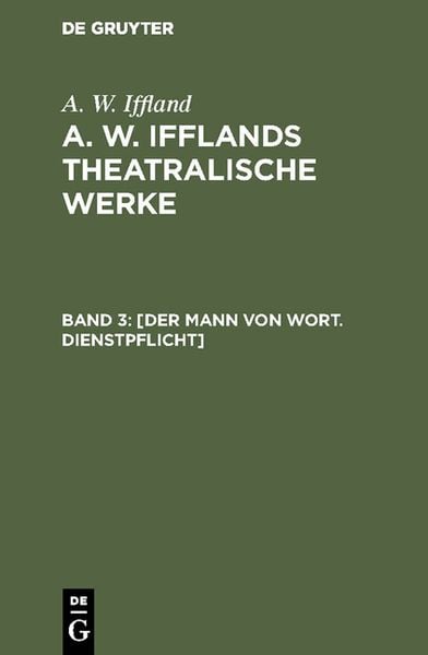 Produktbild: [Der Mann von Wort. Dienstpflicht]