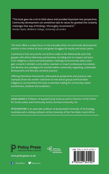Produktbild: Ethics, Equity and Community Development